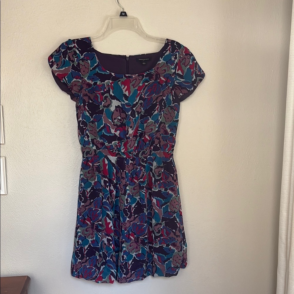 Floral Print Dress - Multicolor